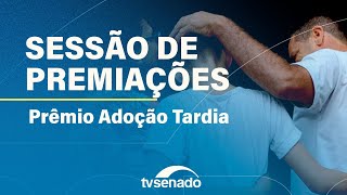 Senado entrega Prêmio Adoção Tardia – 19624 [upl. by Nooj]