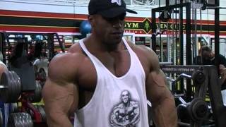 IFBB Pro Bodybuilder Dennis James  Muscletime Titans Part 1 [upl. by Ellehcin]