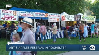 Celebrating fall at the Arts amp Apples Festival in Rochester [upl. by Mayram]