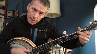 Lesson 5 in uppicking 5string banjo Bile Them Cabbage Down [upl. by Francine529]