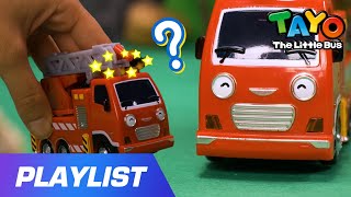 The Brave Cars  Tayo Rescue Team Song l Fire Truck Frank amp Baby Dino l Tayo Sing Along Special [upl. by Eyma]