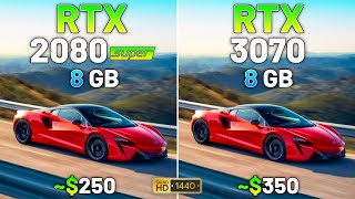 RTX 2080 SUPER vs RTX 3070  Test in 20 Games in 2024 [upl. by Artinad]