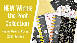 NEW Winnie the Pooh Collection from The Happy Planner Spring 2023 Release [upl. by Pasia753]