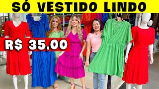 VESTIDOS NA FÁBRICA EM GOIÂNIA  SÃO LINDOS E BARATOS PARA REVENDER [upl. by Illak]