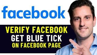 HOW TO VERIFY FACEBOOK PAGE  GET A BLUE TICK ON FACEBOOK PAGE 2024 FULL GUIDE [upl. by Sirtemed]