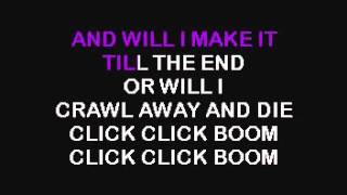 SC3273 01 Saliva Click Click Boom karaoke [upl. by Martin989]