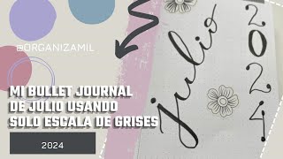 Bullet Journal  Julio 2024 [upl. by Stephania]