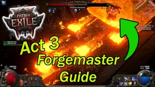 How to Kill Mektul the Forgemaster  Path of Exile 2  Act 3 [upl. by Aicirpac783]