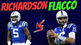 Joe Flacco or Anthony Richardson Who Should For the Colts REST OF SEASON  Fantasy Football 2024 [upl. by Arihsaj]