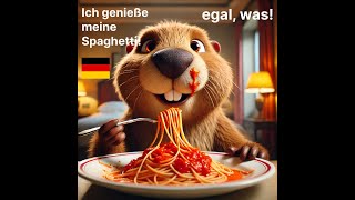 Ein kanadischer reisender Biber reist nach Rom um italienische Gerichte zu essenthe beaver German [upl. by Devin]