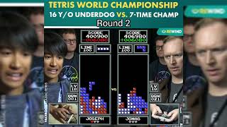 ROUND 2  TETRIS WOLRD CHAMPIONSHIP viral tetrischallenge tetris games trending [upl. by Ailene493]