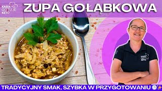 Kasia Gotuje Keto  Zupa gołąbkowa [upl. by Amorete98]