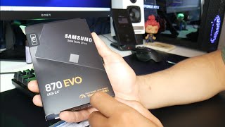 Installing Samsung 870 EVO SSD in my HP OMEN 30L [upl. by Siward579]