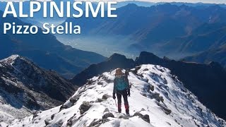 Alpinisme Pizzo STELLA 3163mt Lombardia IT [upl. by Noit679]