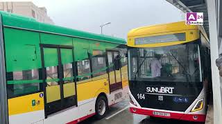 😱🚨Fortes pluies à Dakar  Le Ter et le BRT sont bloqués les passagers embarrassés 😞 [upl. by Ahasuerus]