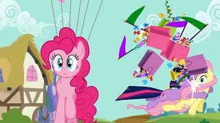 Pinkie Pie Floats On Balloons  My Little Pony Friendship Is Magic  Season 2 [upl. by Enaxor12]