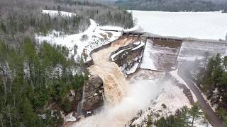 VIctoria Dam on the Ontonagon River 4719 [upl. by Dyer]