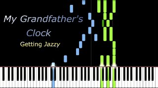 My Grandfathers Clock  Henry Clay Work  Piano Tutorial  Synthesia  How to play [upl. by Ecikram]