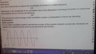 What is Damping 10th Physics [upl. by Oswell]