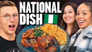 Pro Chefs Try Nigerian Food For The First Time [upl. by Hirsh]