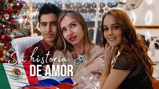 Un mexicano y una rusa Su historia de amor y sus choques Le encantó Cancún por qué viven en Rusia [upl. by Tansy370]