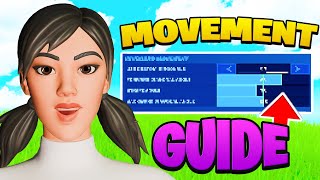 Best DOUBLE MOVEMENT Settings In Fortnite UPDATED GUIDE [upl. by Cung142]