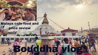 K vayo bouddha ma Malaya cafe food and price review [upl. by Otter]