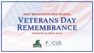 West Brunswick High School Veterans Day Remembrance 2024 [upl. by Buiron]