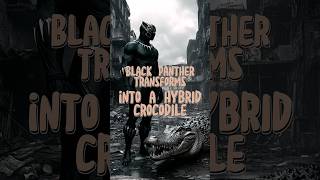 Watch Black Panther’s Epic Transformation into a Hybrid Crocodile [upl. by Bostow]