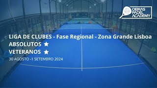 Liga De Clubes  Fase Final Regional  Oeiras Padel Academy 0109 [upl. by Ahsinawt277]