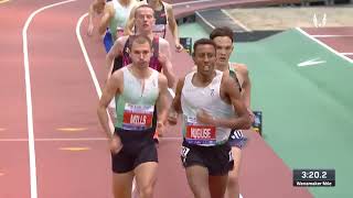 116th Millrose Games  Mens Wanamaker Mile [upl. by Enelam]