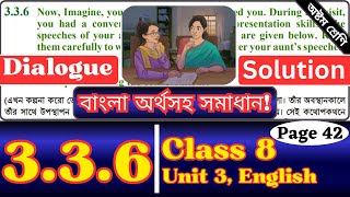 Class 8 English Chapter 336 Page 42  Language and Power  English Class Eight Page 42 Solution [upl. by Knoll]