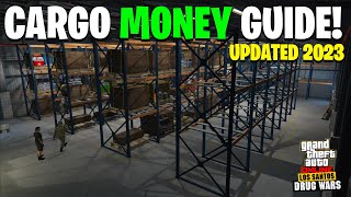 UPDATED GTA Online CARGO CRATE WAREHOUSE Money Full Guide Business Guide To Make MILLIONS [upl. by Ambert]