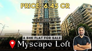 4 BHK FLAT FOR SALE IN FINANCIAL DISTRICT  MYSCAPE LOFT [upl. by Ahtelra233]