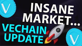 VECHAIN INSANE MARKET  VECHAIN 2 MINUTE UPDATE  VET PRICE PREDICTION  VET ANALYSIS [upl. by Florian]