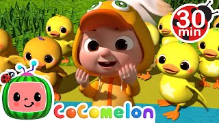 Ten Little Duckies and More  CoComelon Furry Friends  Animals for Kids [upl. by Osi46]