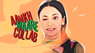 Aankh Marey  Multifandom Tellywood COLLAB [upl. by Aztirak]