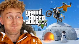 GTA V  STUNT CHALLENGE 32 🥶 [upl. by Atnicaj563]