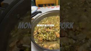 Monggo with pork shortsvideo [upl. by Ssur]