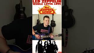 Led Zeppelin 🎩 Whole Lotta Love Intro with Chris Berrow short shorts ledzeppelin [upl. by Darrow]