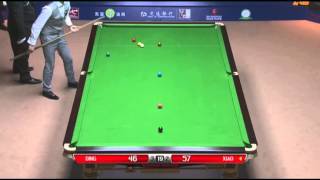 Xiao Guodong  Ding Junhui Final Snooker Shanghai Masters 2013  First Session [upl. by Aicilef]