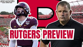 Rutgers Scarlet Knights Preview  Biggest Mystery in Big Ten with Easiest Schedule in the Conf [upl. by Teerpnam]