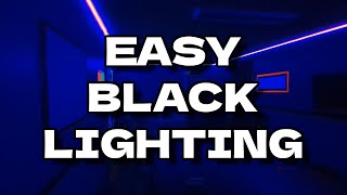 Easily Add Black Lights to Your Room [upl. by Donnenfeld811]