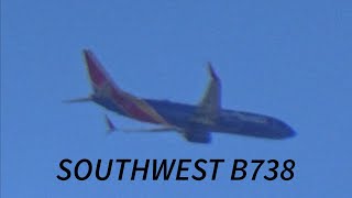 Southwest Airlines Boeing 737800 N8554X approaching BDLKBDL Bradley Intl RWY 24 [upl. by Aseiram]