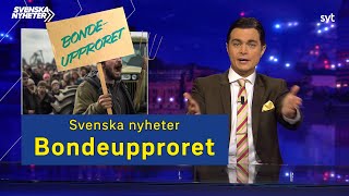 Svenska nyheter  Bondeupproret [upl. by Yzdnil]