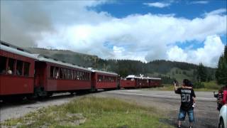 Cumbres amp Toltec 487 [upl. by Noirred]