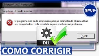 Como Resolver TODOS ERROS de DLL do seu PC Windows [upl. by Arinayed]