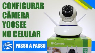 Como configurar Câmera IP Onvif P2P HD WiFi  Modelo IP03 [upl. by Anirbac]