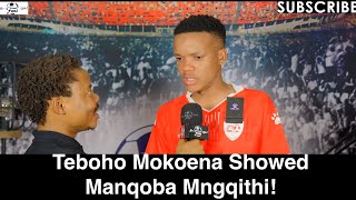 Bafana Bafana 50 Congo  Teboho Mokoena Showed Manqoba Mngqithi [upl. by Tom]