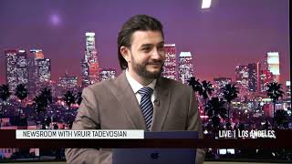 NEWSROOM WITH VRUIR TADEVOSIAN INTERVIEW  SHOUSHAN KESHISHIAN  HUB ARTSAKH [upl. by Mettah]